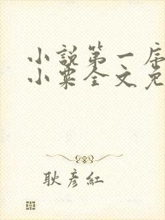 小说第一序列任小粟全文免费读