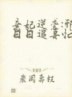 弃妃逆袭:邪王日日追妻忙小说阅读