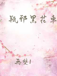 瓶邪黑花车文 瓶邪黑花车文