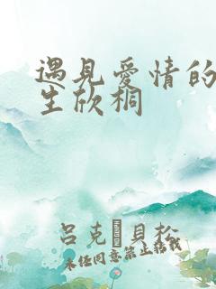 遇见爱情的利先生欣桐