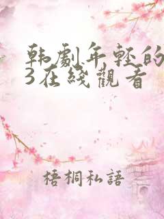 韩剧年轻的母亲3在线观看