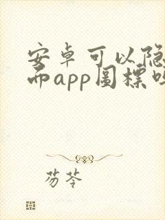 安卓可以隐藏桌面app图标吗