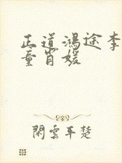 正道鸿途李初年童肖媛