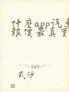 什么app汽车报价最真实