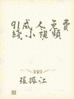 91成人免费在线小视频 91成人免费在线小视频
