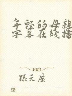 年轻的母亲中文字幕在线播放