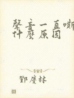 声音一直嘶哑是什么原因