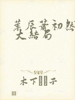 叶辰萧初然最新 大结局 叶辰萧初然最新 大结局