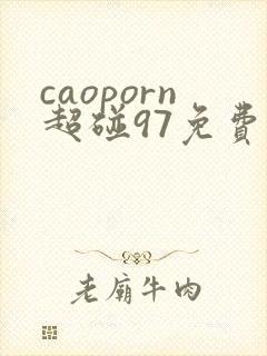 caoporn超碰97免费公开