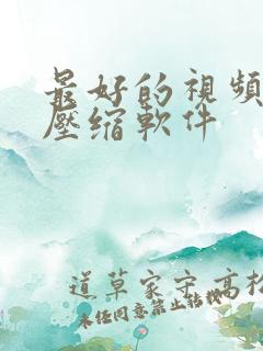 最好的视频无损压缩软件