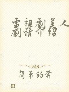 电视剧美人心计剧情介绍