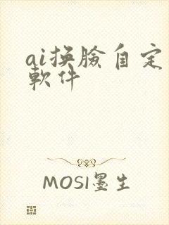 ai换脸自定义软件