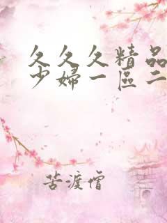 久久久精品人妻少妇一区二区