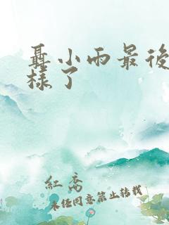 聂小雨最后怎么样了