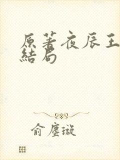 原著夜辰王最后结局