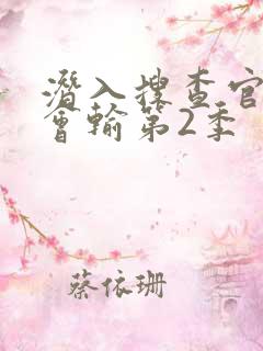 潜入搜查官绝不会输第2季
