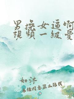 男操女逼啊啊啊视频一级爱