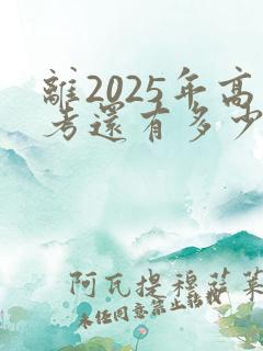 离2025年高考还有多少天 倒计时
