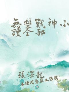 无双战神小说阅读全部