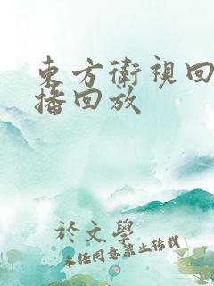 东方卫视回看直播回放