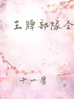 王牌部队全集看