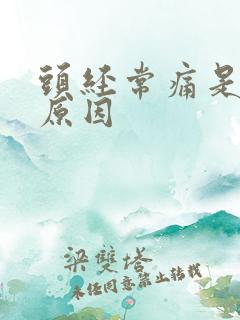 头经常痛是什么原因 头经常痛是什么原因