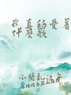 我真的爱着你是什么歌