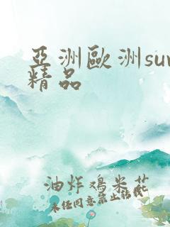 亚洲欧洲suv精品
