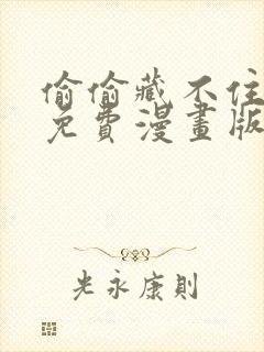 偷偷藏不住小说免费漫画版
