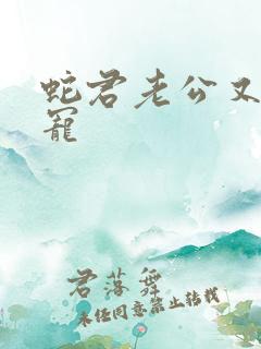 蛇君老公又甜又宠