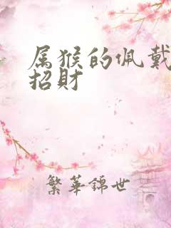 属猴的佩戴什么招财