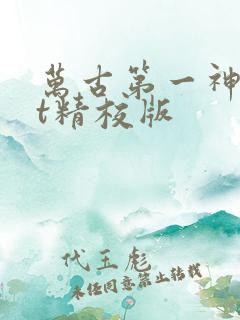 万古第一神txt精校版