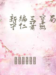 新编三宝局长秦守仁萧燕