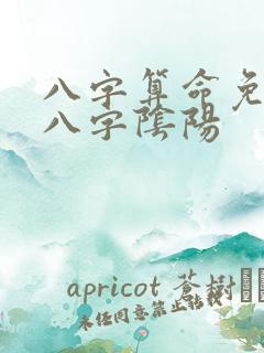 八字算命免费测八字阴阳