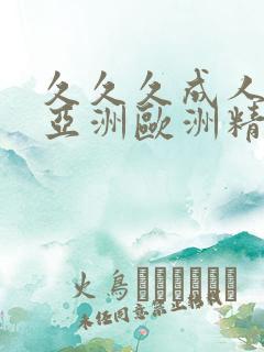 久久久成人综合亚洲欧洲精品