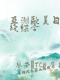 亚洲欧美日韩在线综合