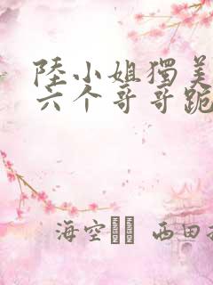 陆小姐独美后,六个哥哥跪求原谅章节