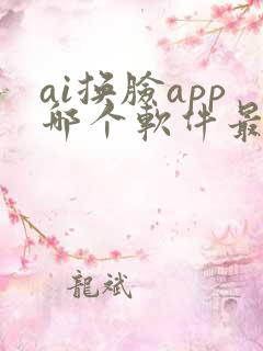 ai换脸app哪个软件最好用