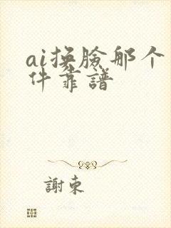 ai换脸那个软件靠谱