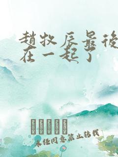赵牧辰最后和谁在一起了