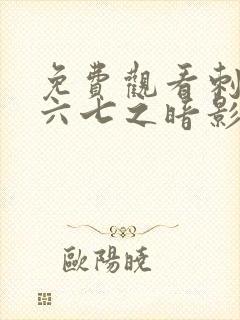 免费观看刺客伍六七之暗影宿命