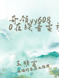 奇领yy6080在线看电视剧