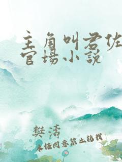 主角叫君佐漫的官场小说