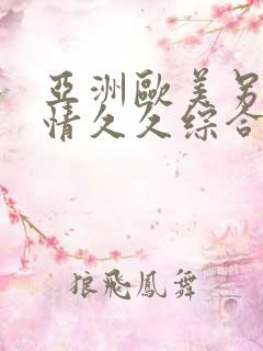 亚洲欧美另类激情久久综合