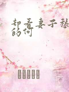 却看妻子愁何在的何