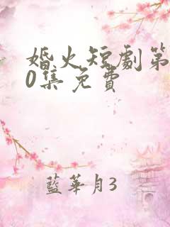 婚火短剧第100集免费