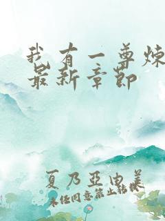 我有一尊炼妖壶最新章节
