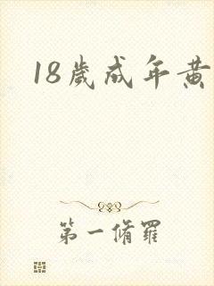 18岁成年黄色