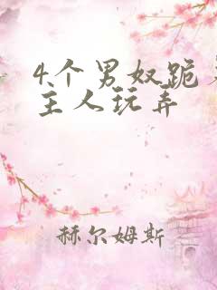 4个男奴跪着被主人玩弄