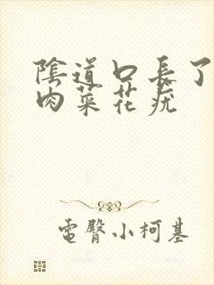 阴道口长了一个肉菜花疣